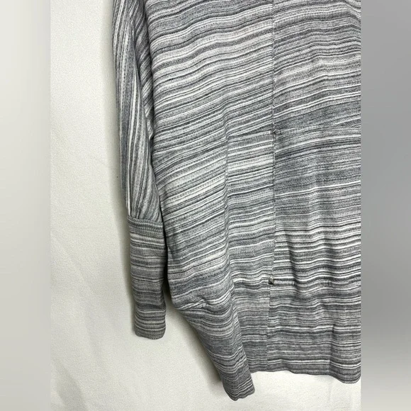 Aritzia Wilfred Diderot Open Front Cocoon Cardigan Light Heathered Grey Size XS - Picture 13 of 14